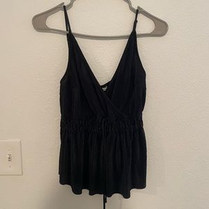 Abercrombie sleeveless black top